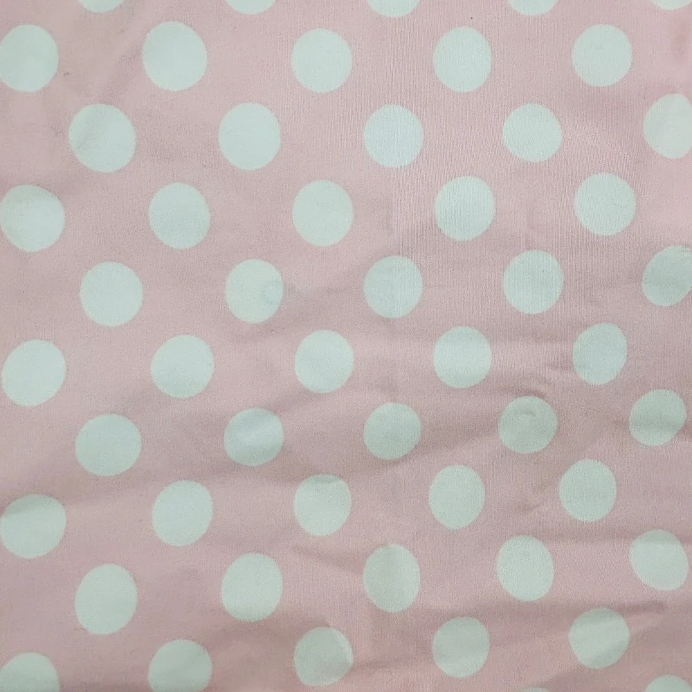 Pottery Barn Kids Sabrina Basket 11 Liner Lot Pink White Polka Dot M L XL